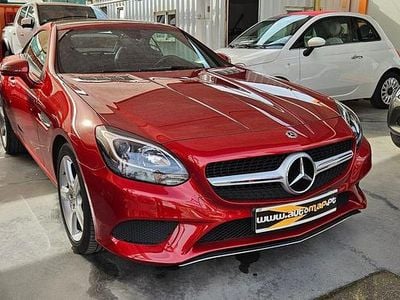 Vermelho Usado 2017 Mercedes SLC180 Cabrios | € 34.900