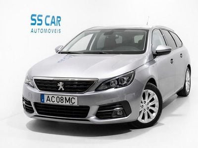 Usado Peugeot 308 SW Style 102 HP (75 kW) 2020 Cinza Carrinha