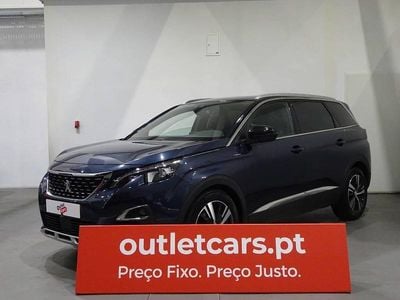 Azul escuro Usado 2019 Peugeot 5008 GT-line | € 19.450 (Super Preço)