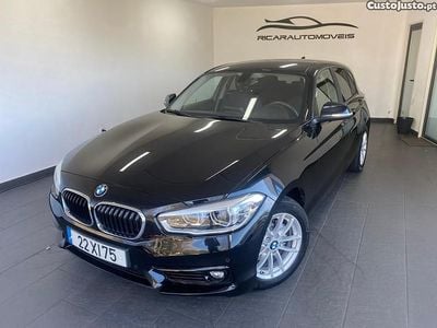 Preto Usado 2019 BMW 116 Citadino | € 18.950 (Preço justo)