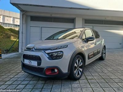 Castanho Usado 2021 Citroën C3 PureTech | € 12.500 (Bom preço)