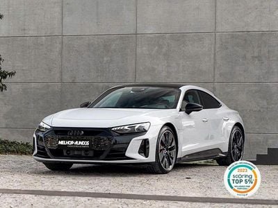 Branco Usado 2021 Audi e-tron GT quattro Sedan | € 51.500 (Preço elevado)
