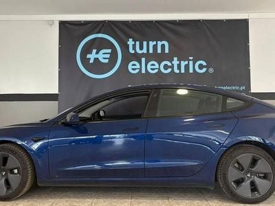 Azul Usado 2021 Tesla Model 3 Sedan | € 22.900 (Preço justo)