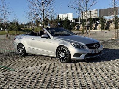 Cinza Usado 2014 Mercedes E220 Cabrios | € 23.900