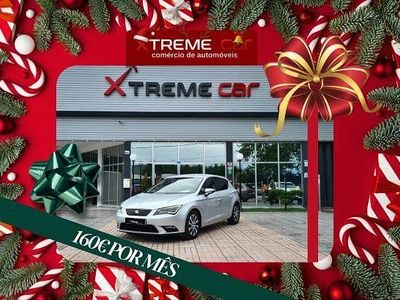 Usado Seat Leon Ecomotive 110 HP (80 kW) 2014 Cinzento Sedan