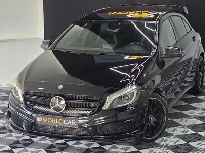 Usado Mercedes A200 AMG line 136 HP (100 kW) 2014 Preto Citadino
