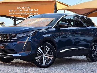 Azul Usado 2021 Peugeot 3008 Allure SUV | € 21.750 (Preço justo)
