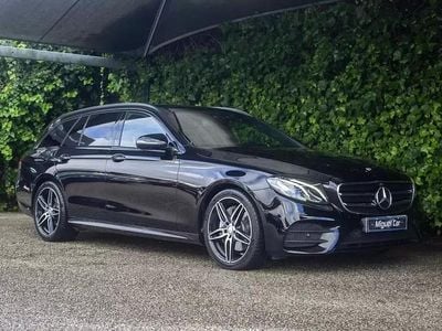 Preto Usado 2017 Mercedes E220 AMG Carrinha | € 28.900 (Preço justo)