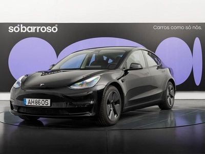 Preto Usado 2021 Tesla Model 3 Long Range AWD Sedan | € 31.990 (Preço elevado)