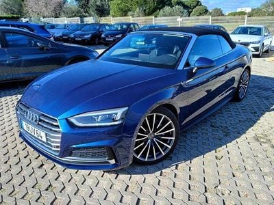 Azul Usado 2018 Audi A5 Cabrios | € 30.950 (Bom preço)