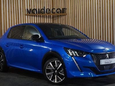 Usado Peugeot 208 GT-line 101 HP (74 kW) 2021 Azul Citadino