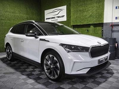 Usado Skoda Enyaq iV SportLine 150 kW (204 HP) 2021 Branco SUV