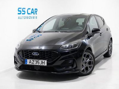 Usado Ford Fiesta ST-Line 100 HP (73 kW) 2023 Preto Citadino