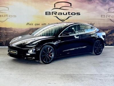 Preto Usado 2019 Tesla Model 3 Performance Sedan | € 29.900 (Caro)