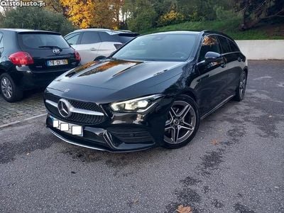 Preto Usado 2020 Mercedes CLA180 Shooting Brake AMG line Carrinha | € 26.990 (Preço elevado)