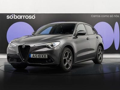 Cinza Usado 2022 Alfa Romeo Stelvio Sprint SUV | € 36.990 (Preço elevado)