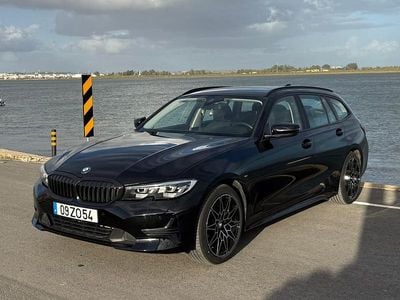 Preto Usado 2019 BMW 318 Sport Line Carrinha | € 28.900 (Caro)