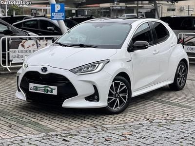 Branco Usado 2021 Toyota Yaris Hybrid Citadino | € 18.990 (Preço elevado)