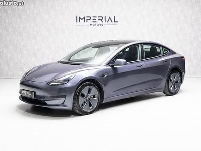 Branco Usado 2021 Tesla Model 3 Standard Range Plus Sedan | € 26.950 (Preço elevado)
