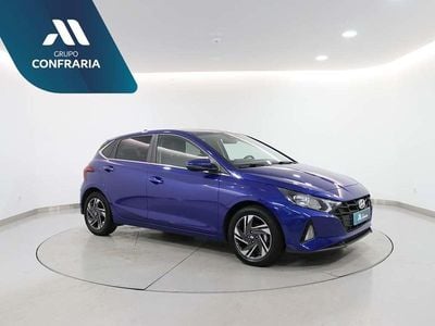 Usado Hyundai i20 Comfort 230 HP (169 kW) 2021 Azul Citadino