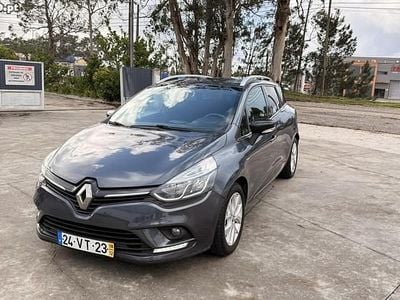 Usado Renault Clio GrandTour LIMITED 90 HP (66 kW) 2018 Cinza Carrinha