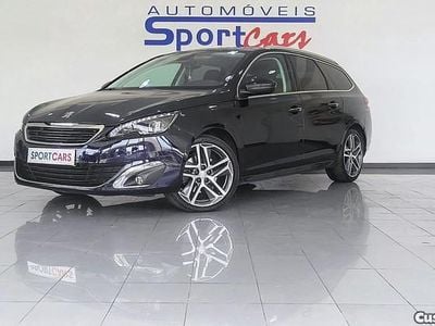 Azul Usado 2015 Peugeot 308 Allure Carrinha | € 13.750 (Preço justo)