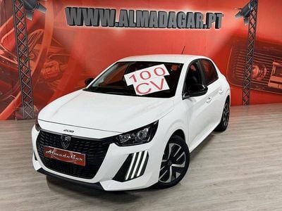 Branco Usado 2024 Peugeot 208 Active Citadino | € 15.900 (Bom preço)