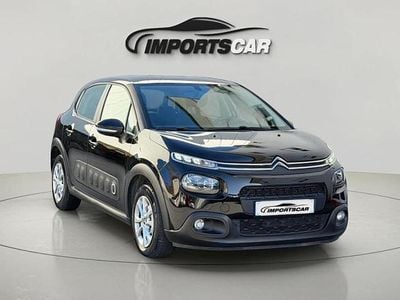 Preto Usado 2017 Citroën C3 Feel | € 9.900 (Preço justo)