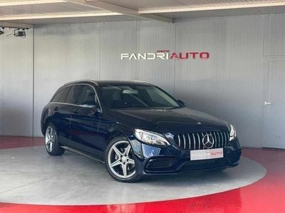 Azul escuro Usado 2017 Mercedes C200 AMG Carrinha | € 29.900 (Caro)