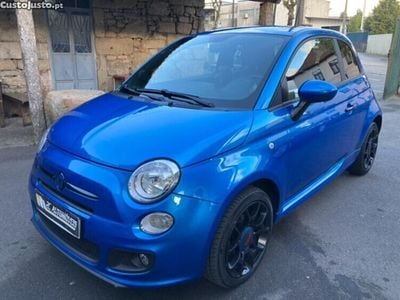 Azul Usado 2014 Fiat 500S | € 8.900