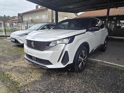 Branco Usado 2021 Peugeot 3008 GT | € 26.990 (Preço justo)