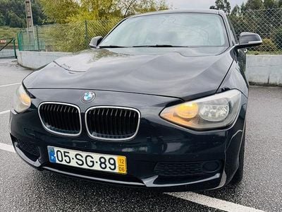 Preto Usado 2012 BMW 116 Efficient Dynamics Citadino | € 9.970