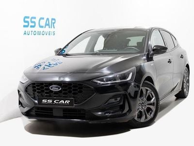 Preto Usado 2022 Ford Focus ST-Line | € 16.490 (Preço justo)