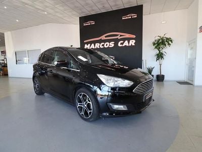 Preto Usado 2017 Ford C-MAX Titanium S Monovolume | € 17.400