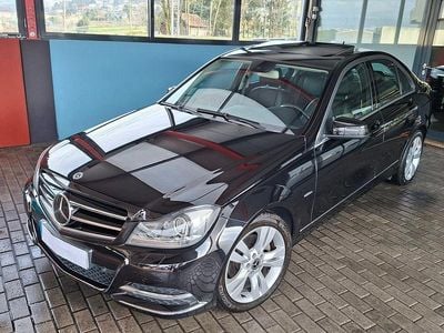 Preto Usado 2012 Mercedes C220 Avantgarde Sedan | € 16.750