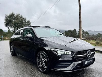 Preto Usado 2021 Mercedes E250 AMG line Carrinha | € 32.400 (Preço elevado)