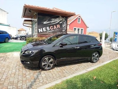 Usado Nissan Leaf Acenta 110 kW (150 HP) 2020 Preto Citadino