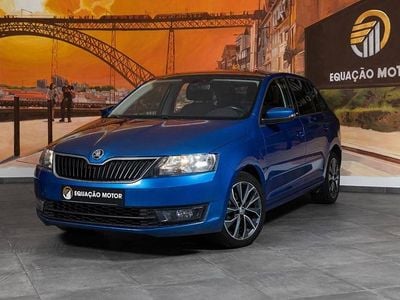 Usado Skoda Rapid Ambition 90 HP (66 kW) 2016 Azul Citadino
