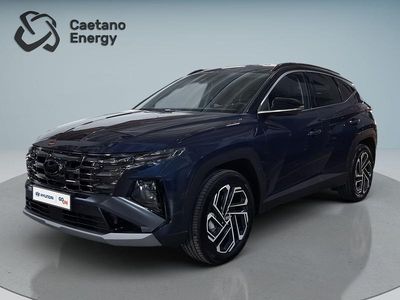 Sailing blue/teto preto (metalizada) Usado 2025 Hyundai Tucson SUV | € 42.990 (Caro)