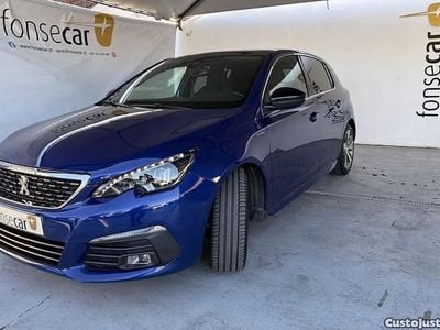 Azul Usado 2020 Peugeot 308 GT-line | € 14.990 (Preço elevado)