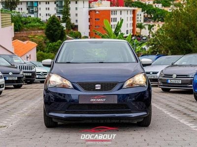 Usado Seat Mii 75 HP (55 kW) 2013 Azul Citadino