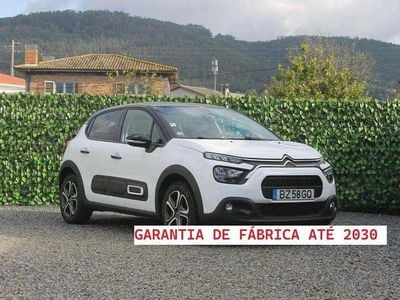 Branco Usado 2022 Citroën C3 PureTech | € 12.480 (Super Preço)
