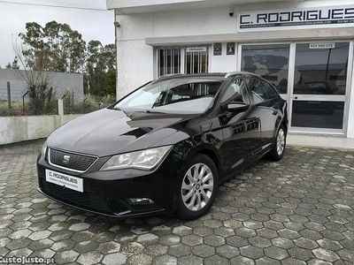 Preto Usado 2016 Seat Leon ST Ecomotive Carrinha | € 8.890 (Bom preço)
