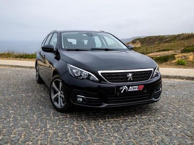Usado Peugeot 308 Active 130 HP (95 kW) 2018 Preto Carrinha