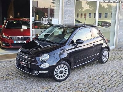 Preto Usado 2016 Fiat 500 Lounge | € 8.450 (Preço justo)