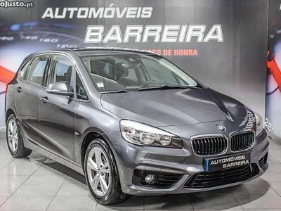 Cinza Usado 2017 BMW 216 Active Tourer Sport Line Monovolume | € 14.900 (Preço justo)