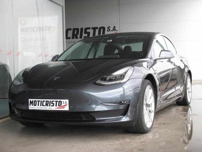 Usado Tesla Model 3 Long Range AWD 258 kW (351 HP) 2020 Cinzento Sedan