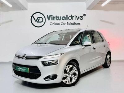 Usado Citroën C4 Picasso Exclusive 115 HP (84 kW) 2014 Cinzento prata metalizado Monovolume