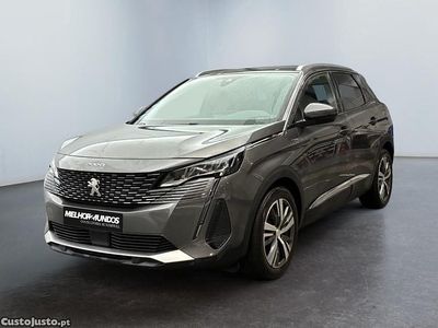 Cinza Usado 2021 Peugeot 3008 Allure SUV | € 21.500 (Bom preço)