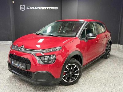 Vermelho Usado 2021 Citroën C3 Citadino | € 13.900 (Preço elevado)